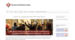 Desktop Screenshot of dunamisfellowshipcanada.org